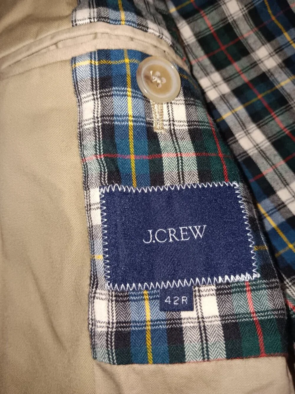 J.CREW RIVINGTON -IN- WATER -RESISTANT COTTON HIDDEN BUTTON TRENCH COAT